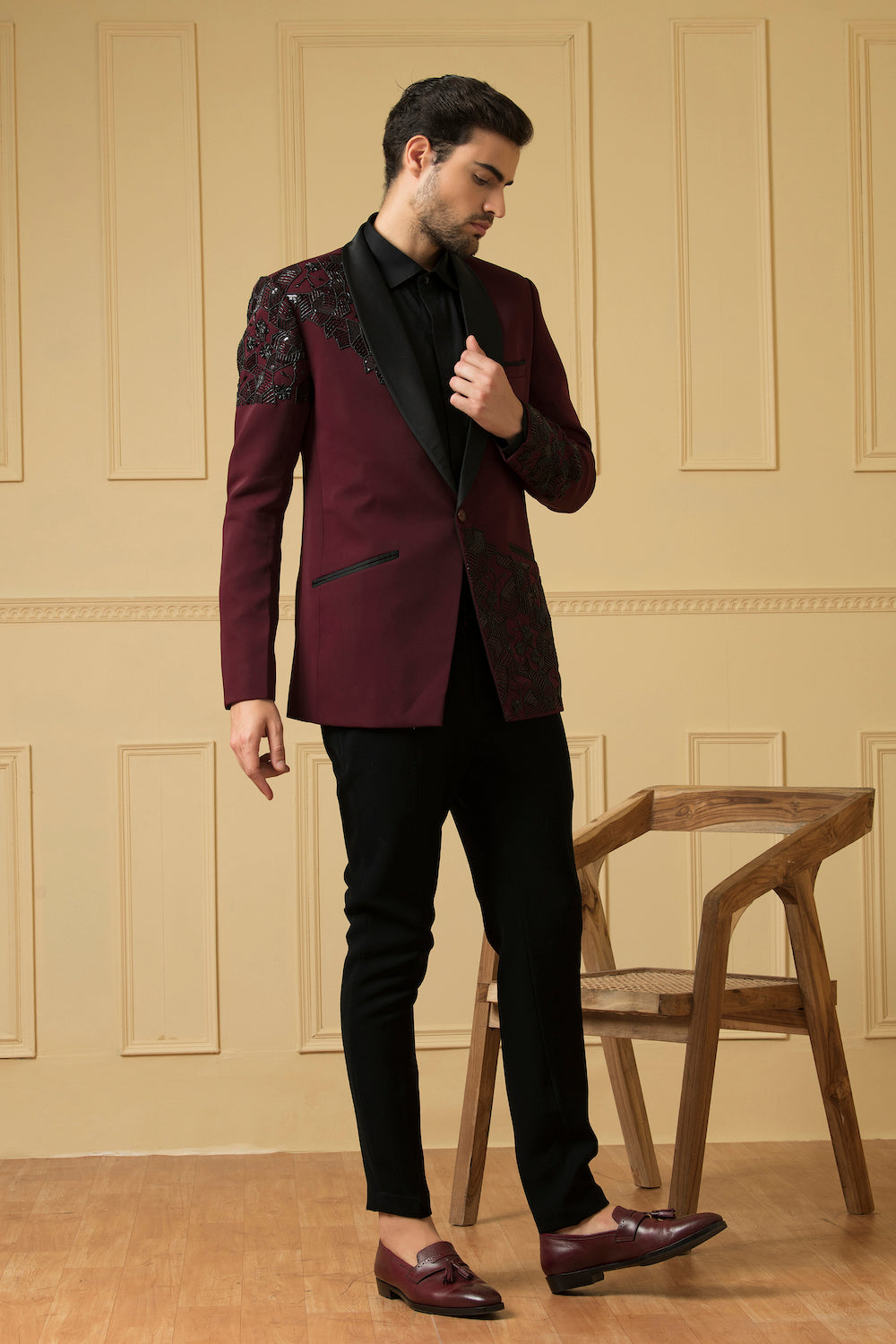 Radiante Designer Men's Blazer by Hilo Design