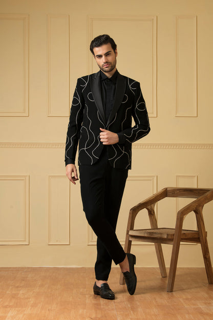 Tweed Designer Men's Blazer by Hilo Design