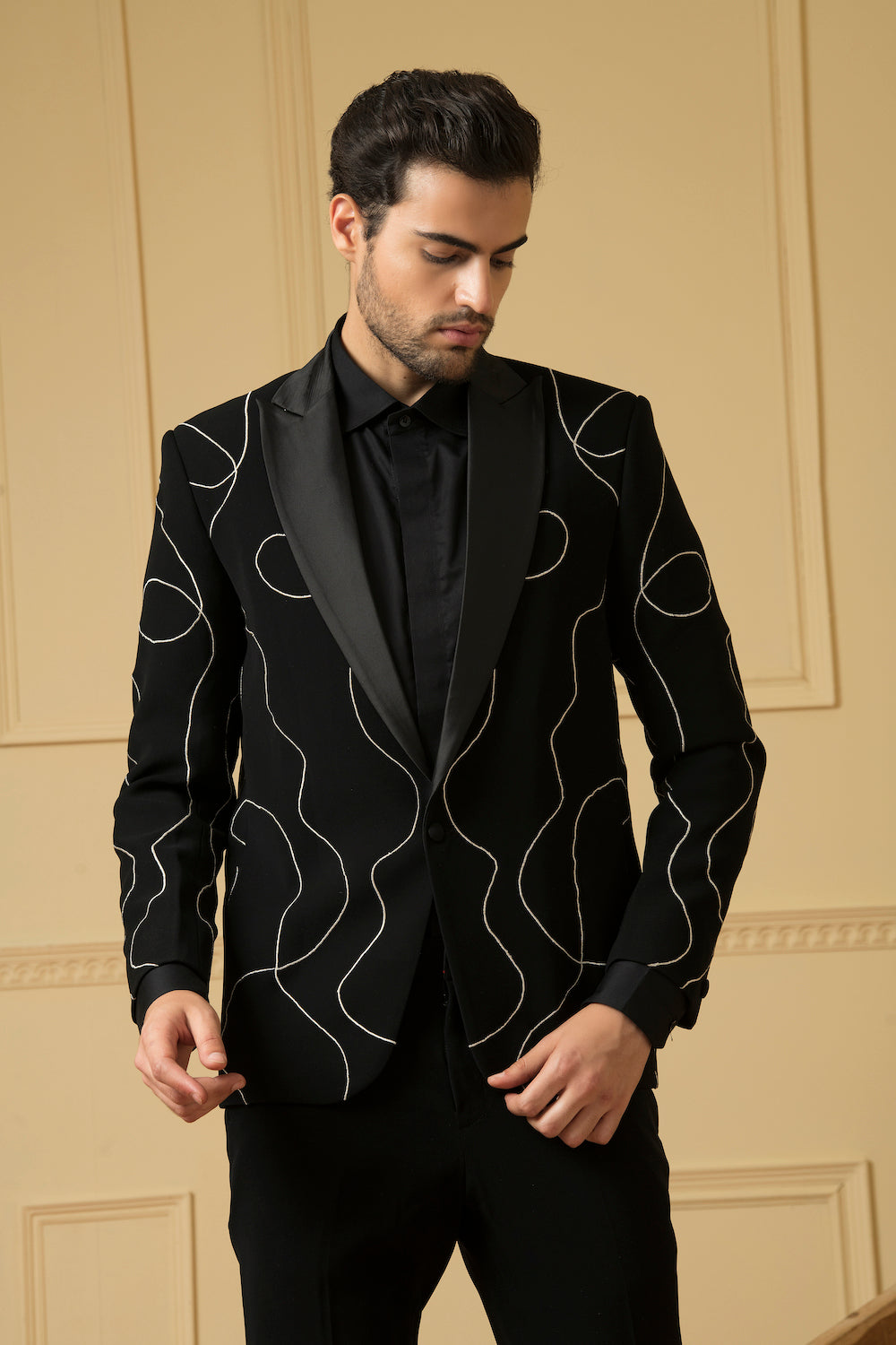 Tweed Designer Men's Blazer by Hilo Design