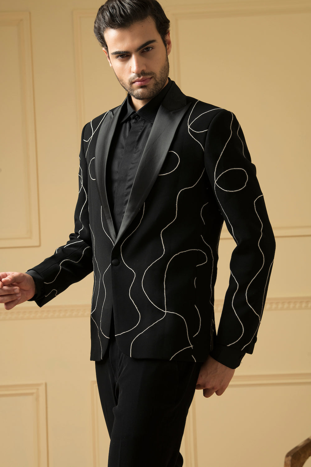 Tweed Designer Men's Blazer by Hilo Design