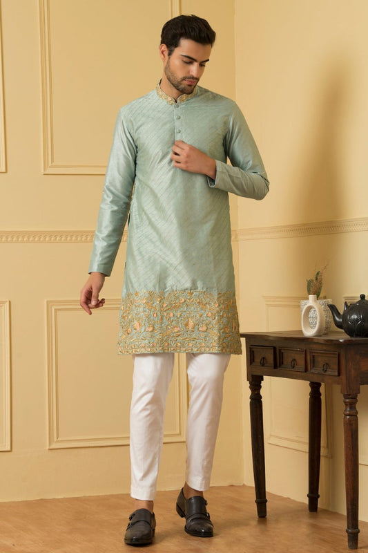 Aura Designer Men's Kurta by Hilo Design