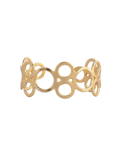 VOJ Women Gold Color stainless steel Bracelet