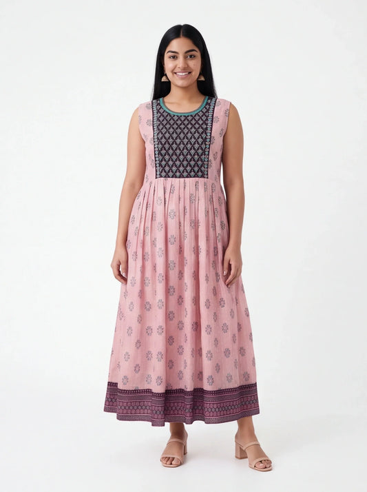 Chanderi silk kurti