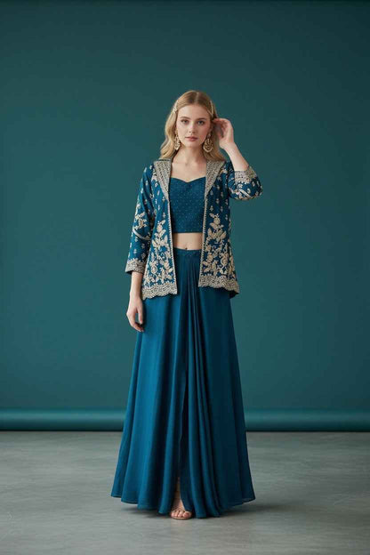 Fusion Saree Lehenga