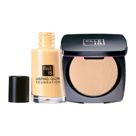 Elle 18 Marble Face Compact & Foundation Combo