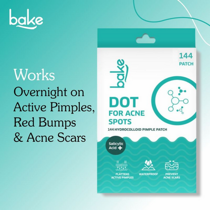 Bake 2% Salicylic Acid Pimple Patches (144 Dots)