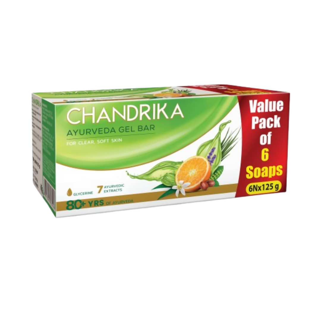 Chandrika Ayurvedic Glycerine Ayurveda Gel Bar