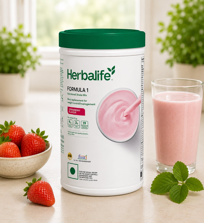 Herbalife Formula 1 Nutritional Shake Mix - Strawberry Flavor