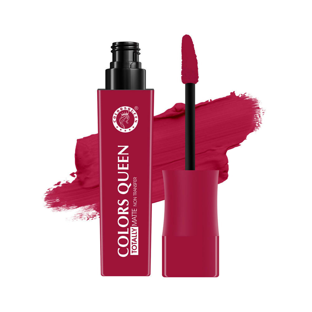 Colors Queen Totally Matte Liquid Lipstick - Paper Flower