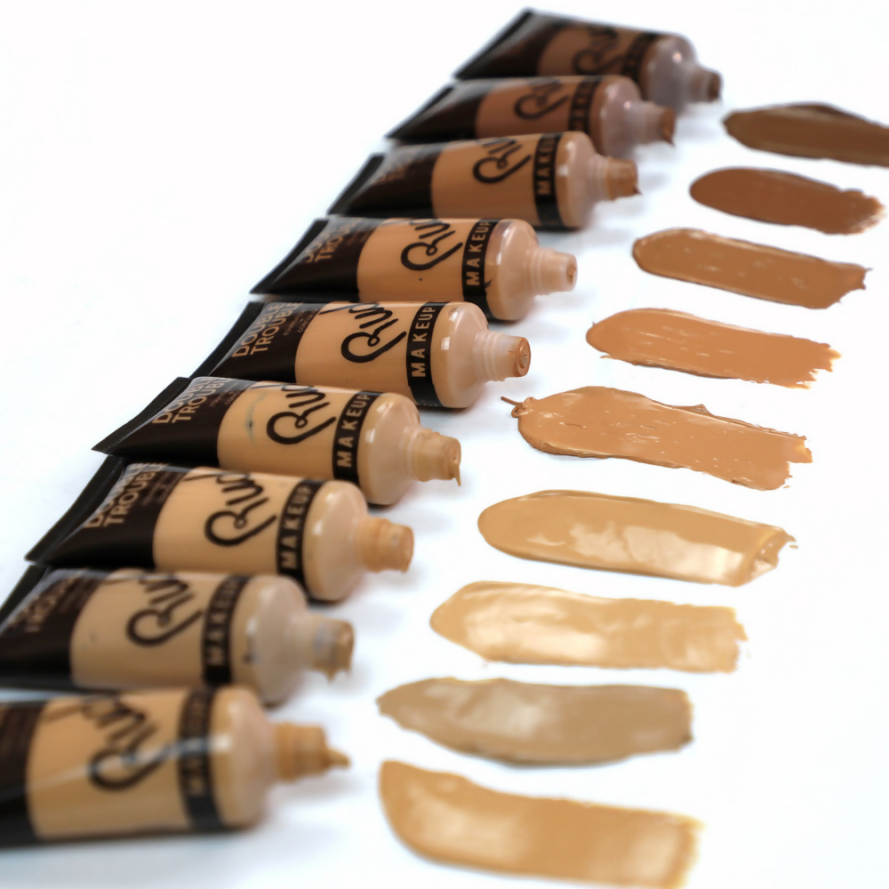 Rude Cosmetics Double Trouble Foundation + Concealer - Caramel 13