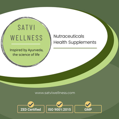 Satvi Wellness Thriphala Drink - Triphala with Cinnamon and Dry Ginger | Herbal Tea