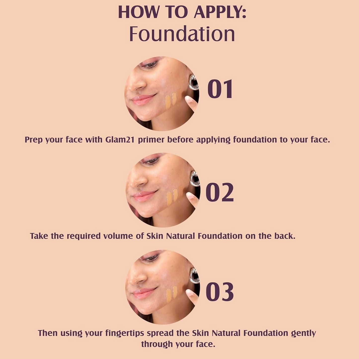 Glam21 Pick Me Matte Foundation - Amber