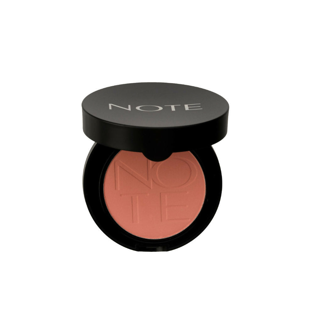 Note Cosmetique Luminous Silk Compact Blusher - 02 Pink In Summer