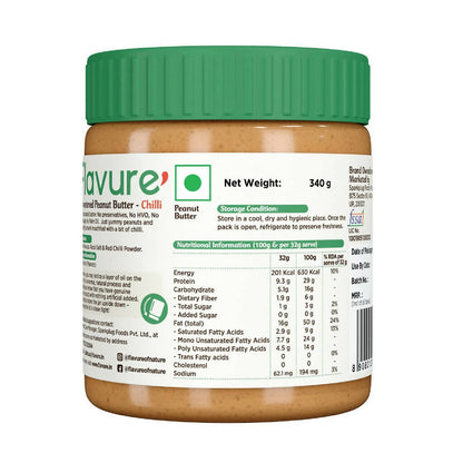 Flavure Peanut Butter - Chilli Crunchy
