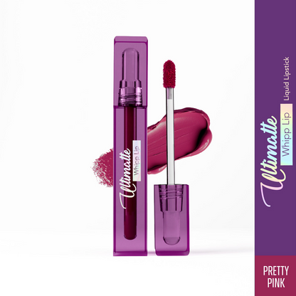 Blue Heaven Ultimatte Whipp Lip Liquid Lipstick - Pretty Pink