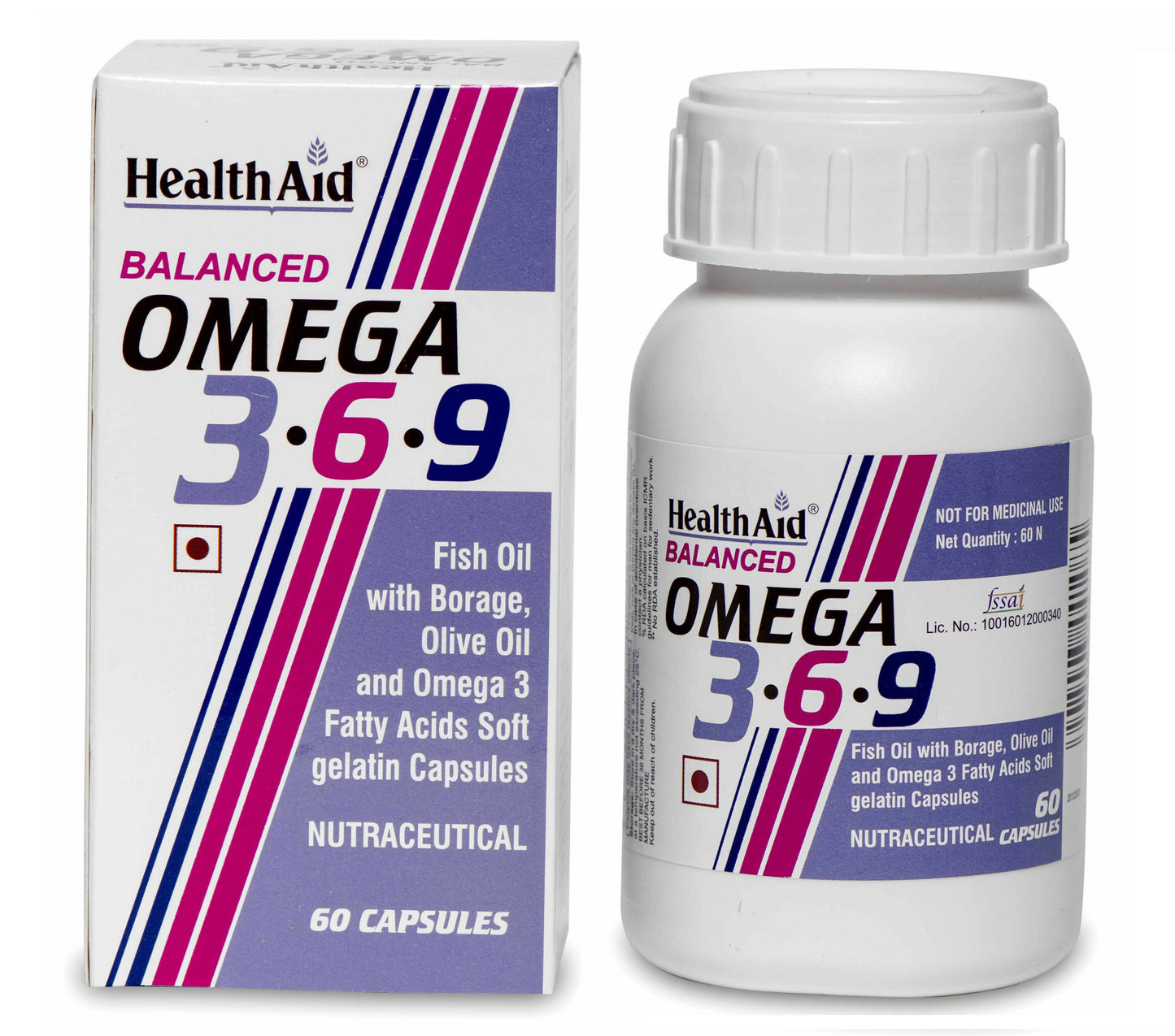 HealthAid Balanced Omega 3.6.9 Capsules