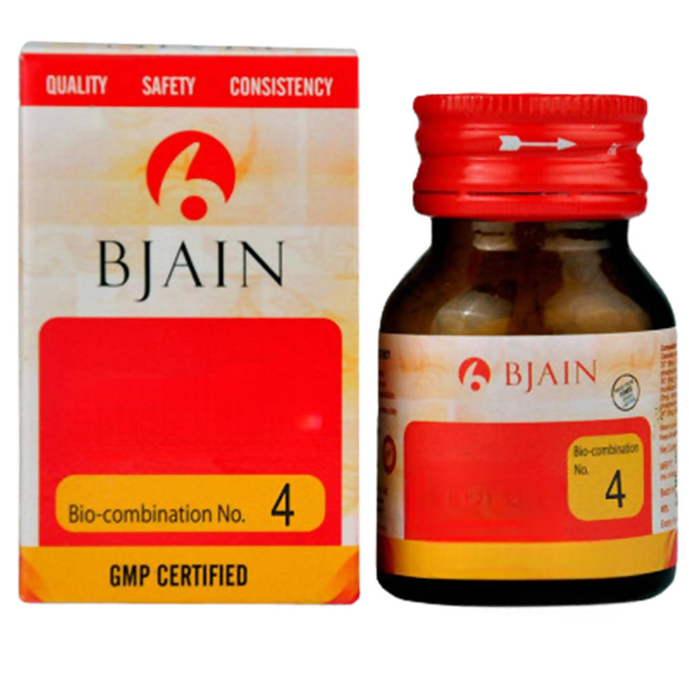 Bjain Homeopathy Bio Combination No.4 Tablet