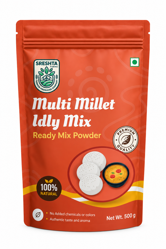 Sreshta Farms Instant Multi Millet Idly Powder