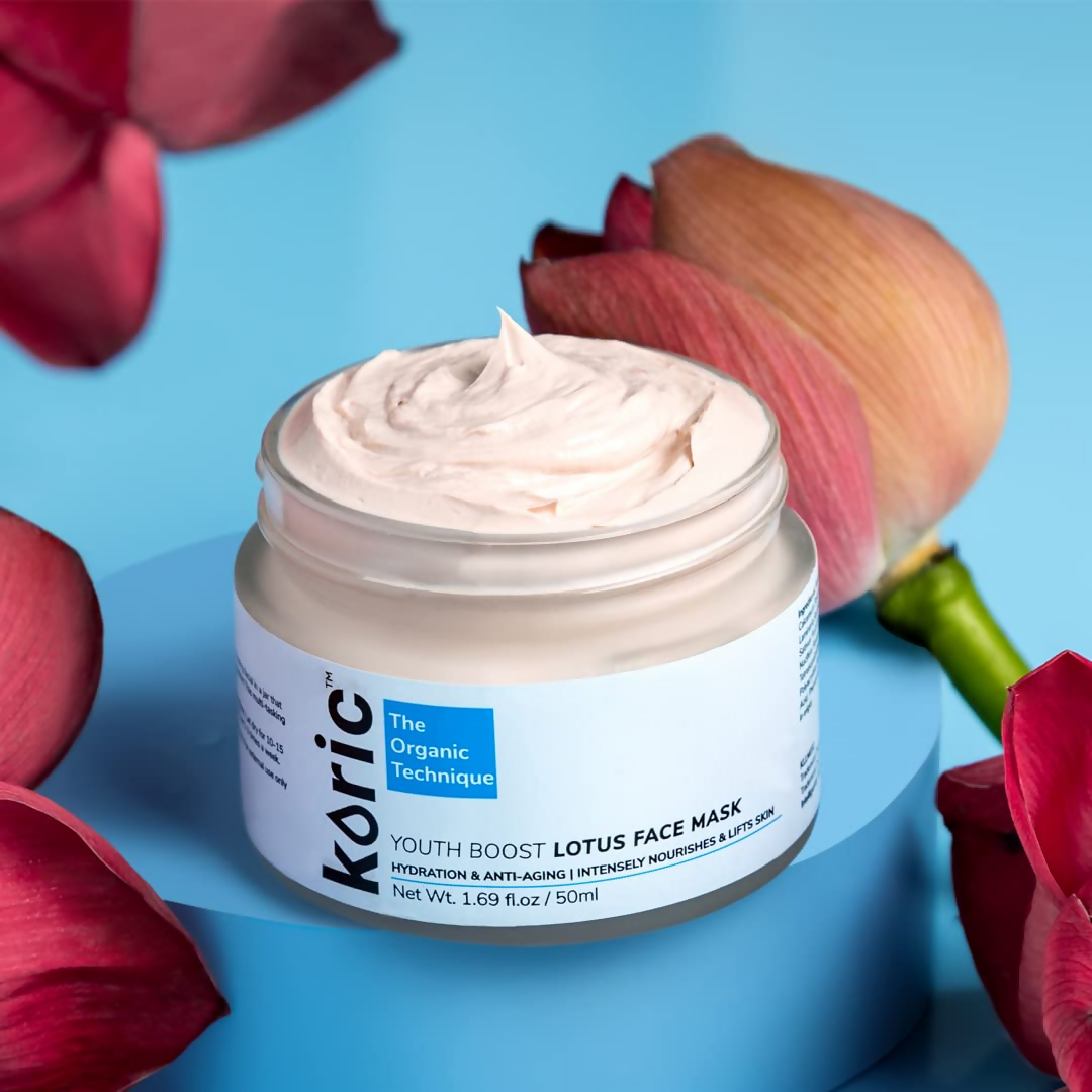 Koric Hydration & Anti-Aging Youth Boost Lotus Face Mask