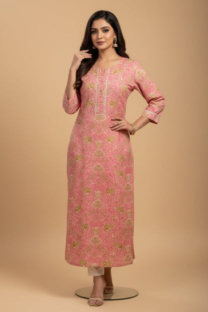 Cotton kurti | printed cotton kurti | Indian salwar suit