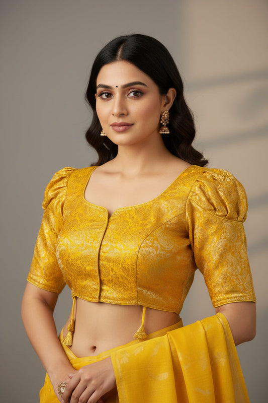 Golden Yellow Blouse