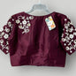 Silk Blouse | Pearl work