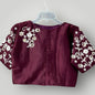 Silk Blouse | Pearl work