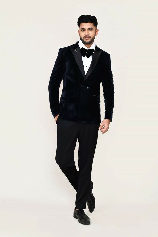 Joban Fashion Black Colored Imported Polyester Fabric Coat,Shirt And Pant