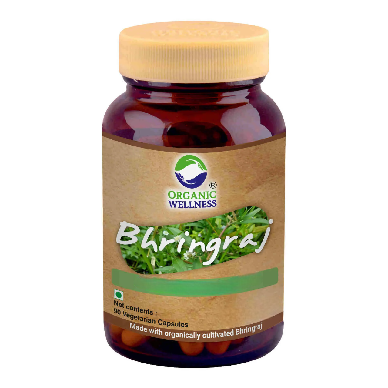 Organic Wellness Bhringraj Vegetarian Capsules