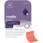 Wellbeing Nutrition Melts into Healthy Hair Biotin 10,000mcg Tropical Watermelon Disintegrating Strip Sugar Free