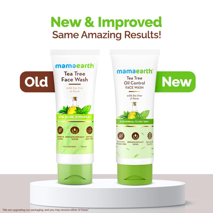 Mamaearth Tea Tree Oil Control Face Wash