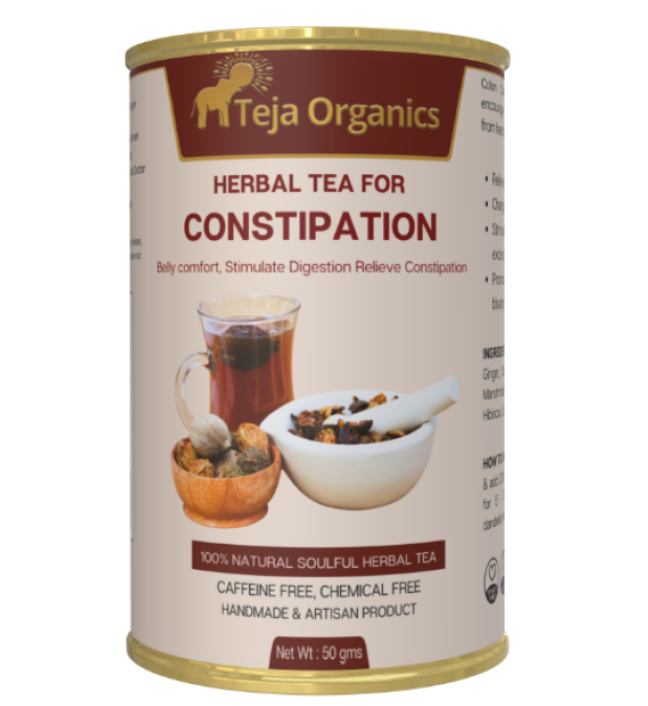 Teja Organics Herbal Tea for Constipation
