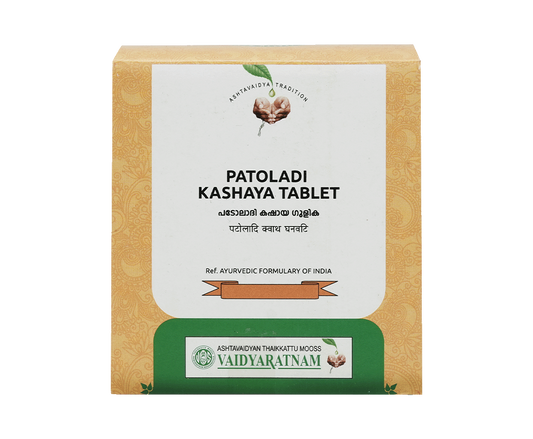 Vaidyaratnam Patoladi Kashaya Gulika