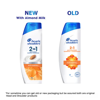 Head & Shoulders 2-In-1 Anti Hairfall, Anti Dandruff Shampoo + Conditioner