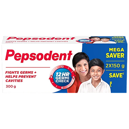 Pepsodent Germicheck 8 Actions Toothpaste With Anti-Germ Formula