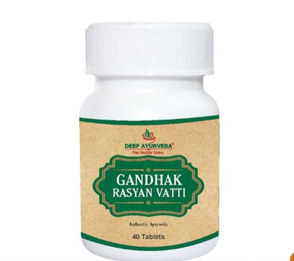 Deep Ayurveda Maha Gandhak Rasa Tablets