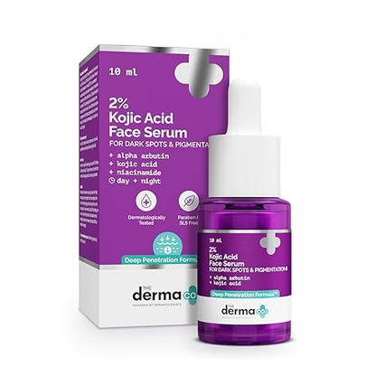 The Derma Co 2% Kojic Acid Face Serum with 1% Alpha Arbutin & Niacinamide