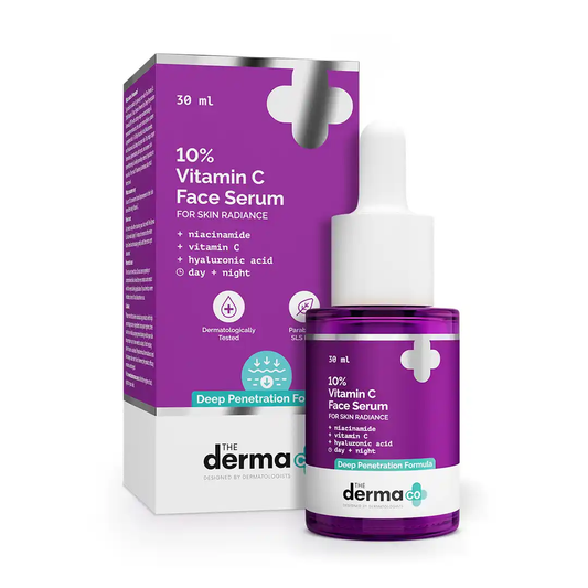 The Derma Co 10% Vitamin C Face Serum For Skin Radiance