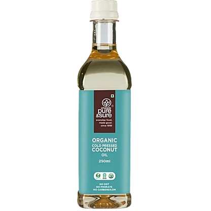 Pure & Sure Organic Coconut Oil Cold Pressed