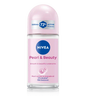Nivea Pearl and Beauty Deo Roll On With Pearl Extracts & Avocado Oil 48 H Smooth & Beautiful Underarms 0% Alcohol