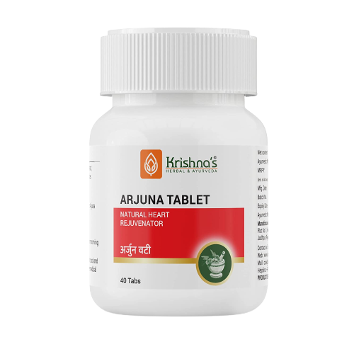 Krishna's Herbal & Ayurveda Arjuna Tablets