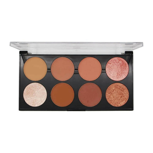 Fashion Colour Pro HD Contour & Highlighter Palette-Shade 04