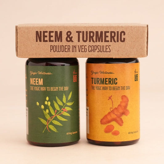 Isha Life Neem and Turmeric Capsules