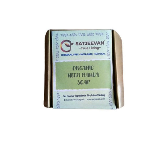 Satjeevan Organic Neem Mahua Soap