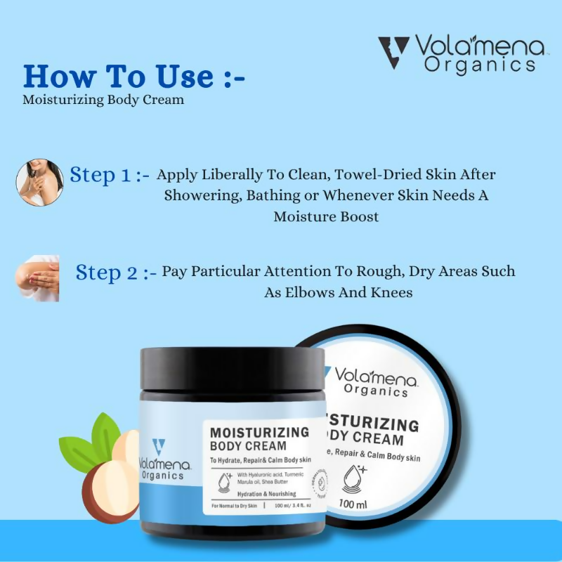 Volamena Moisturizing Body Cream With Hyluronic Acid