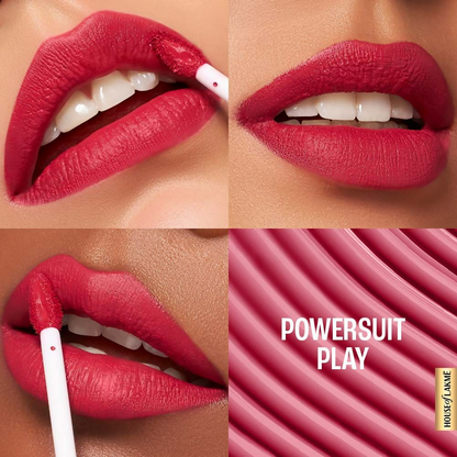 Lakme 9to5 Hya Matte Liquid Lipstick + Hyaluronic Acid - Powersuit Pink