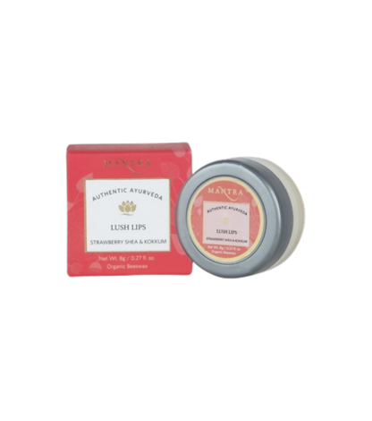 Mantra Herbal Lush Lips Strawberry, Shea & Kokkum