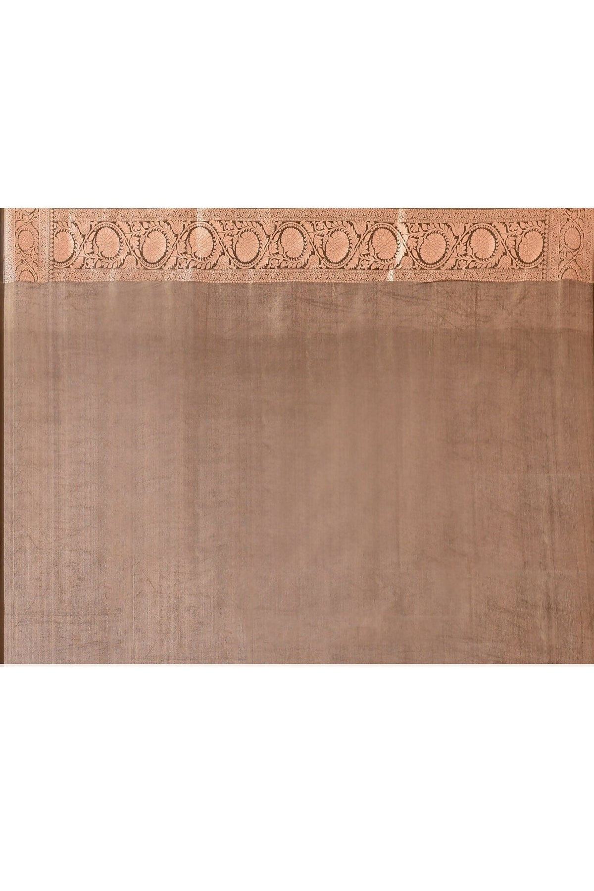 Joban Fashion Olive Green Banarasi Katan Pure Handloom Banarasi Silk Saree