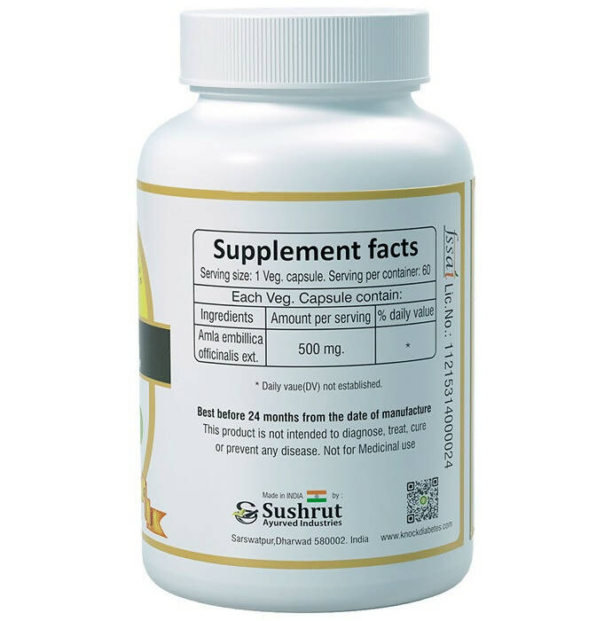 Sushrut Ayurved Good Health Amla Veg Capsules