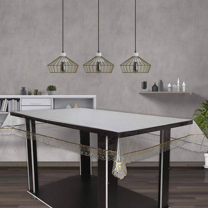 OrientalWeavers Decojewels Waterproof Reversible 6 Seater Dining Table Cover